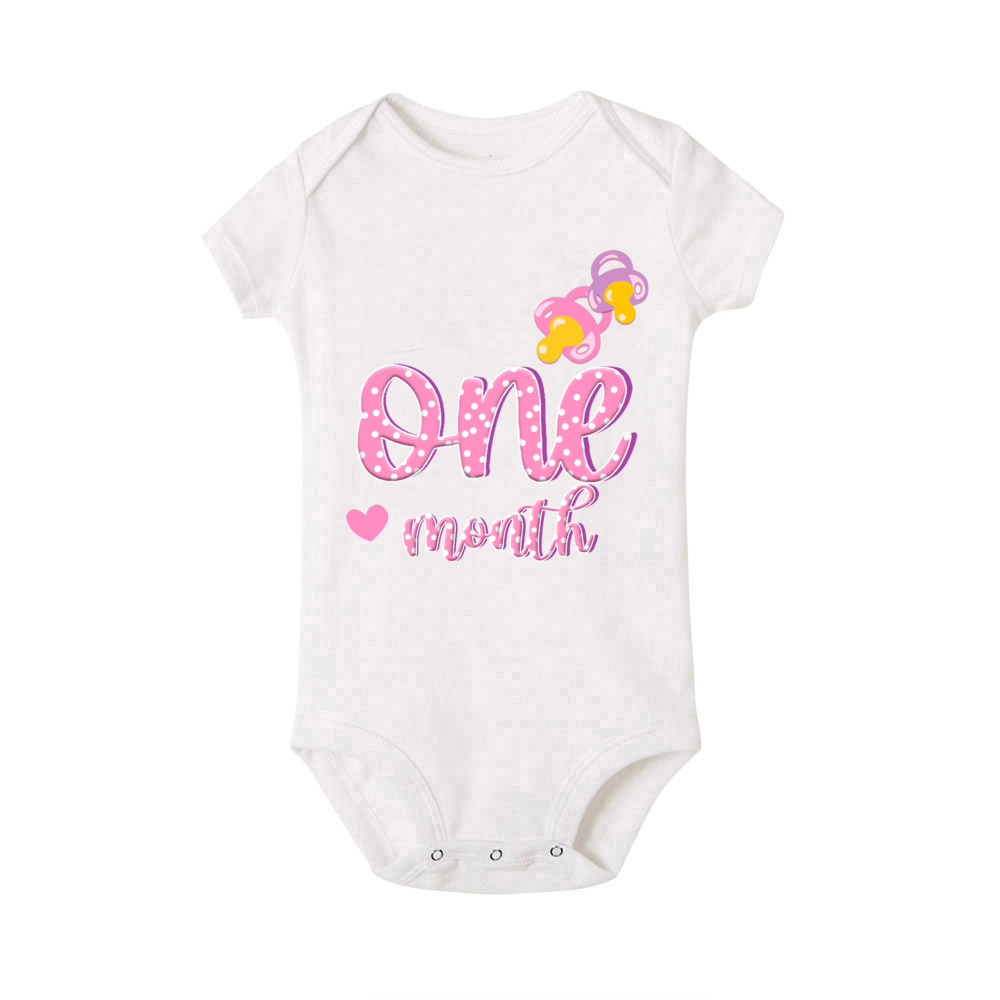 Baby Milestone Clothes Newborn - Infant Photography Props Outfit review and price