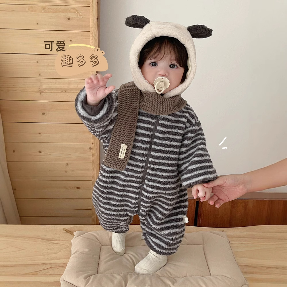 Baby Hooded Crawling Suit 2025 - Baby Clothes review and price
