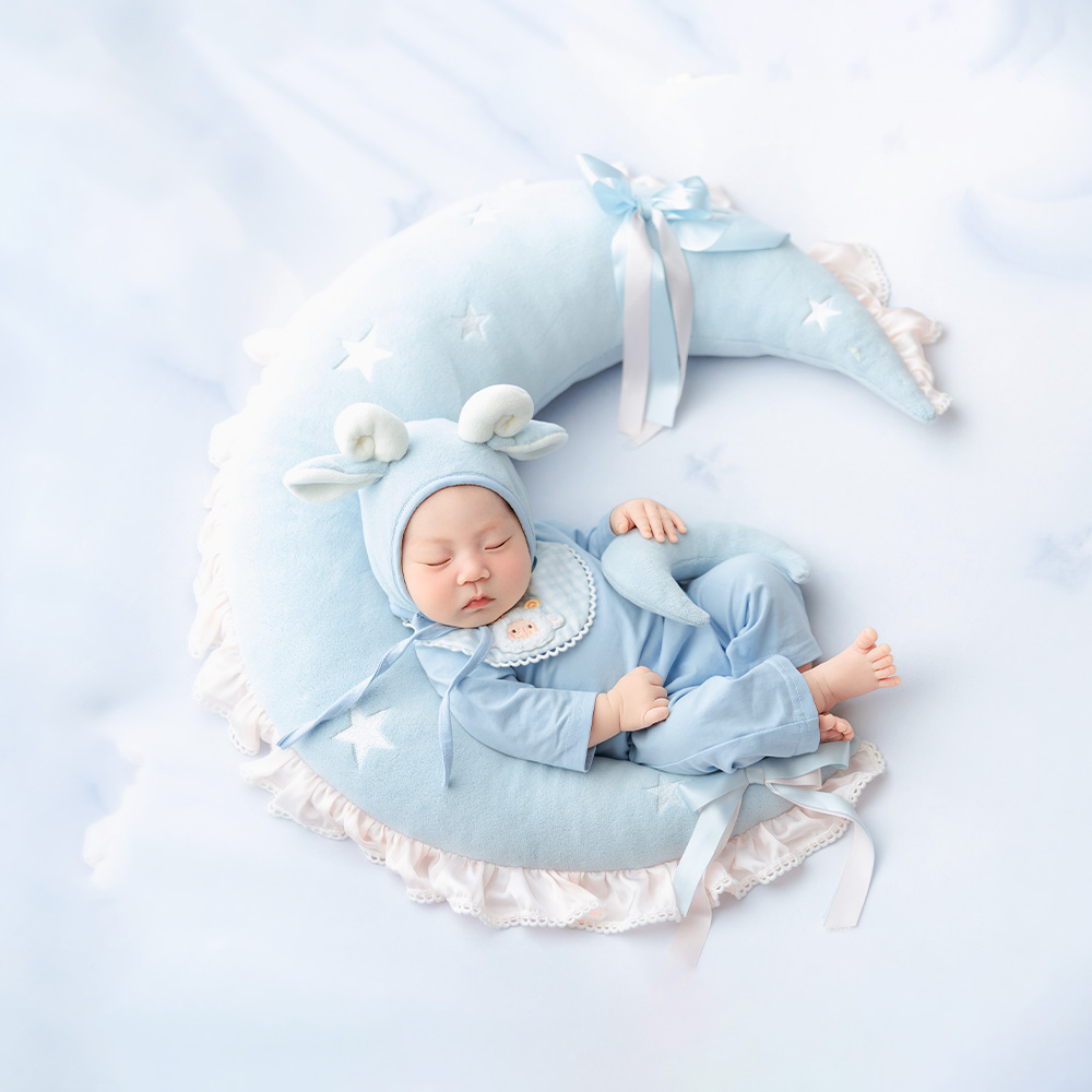 Blue Sheep Newborn Photography - Infant Photography Props Outfit review and price