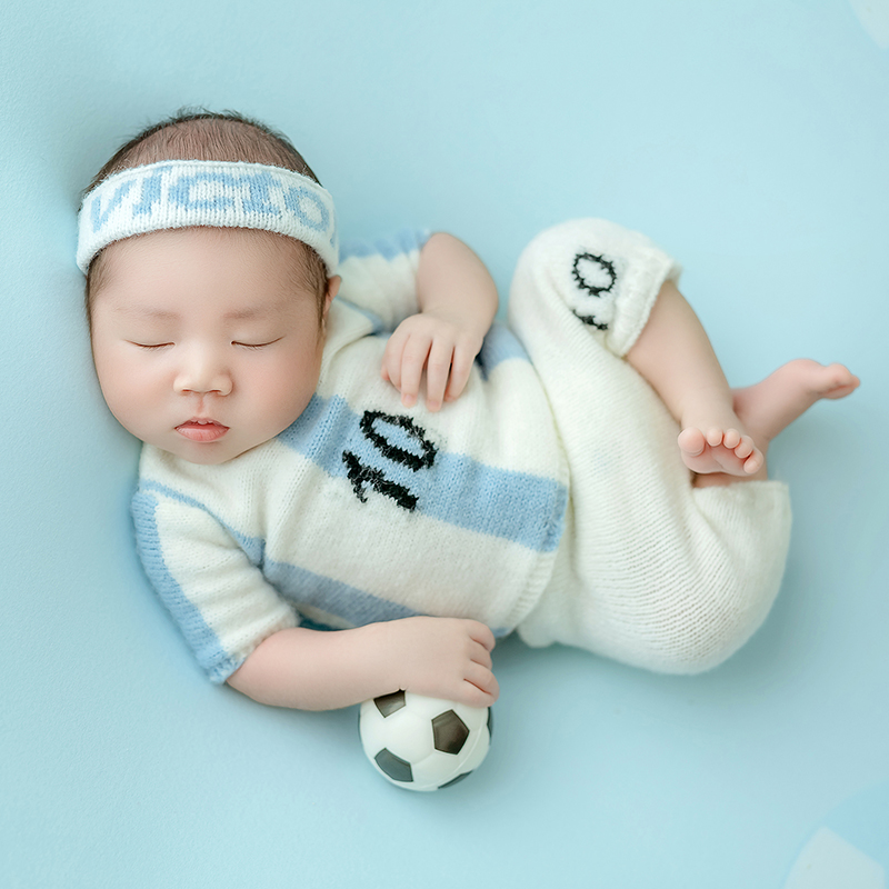 Football Baby Theme Newborn Ph - Infant Photography Props Outfit review and price