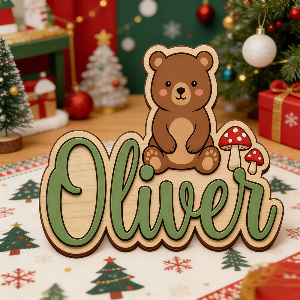 Woodland Bear & Mushroom Custo - Nursery review and price