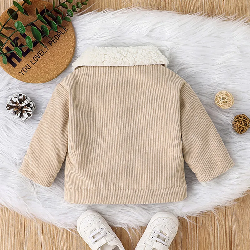 Baby Corduroy Fleece Lined Jac - Toddler Boy Winter Fleece Jacket review and price