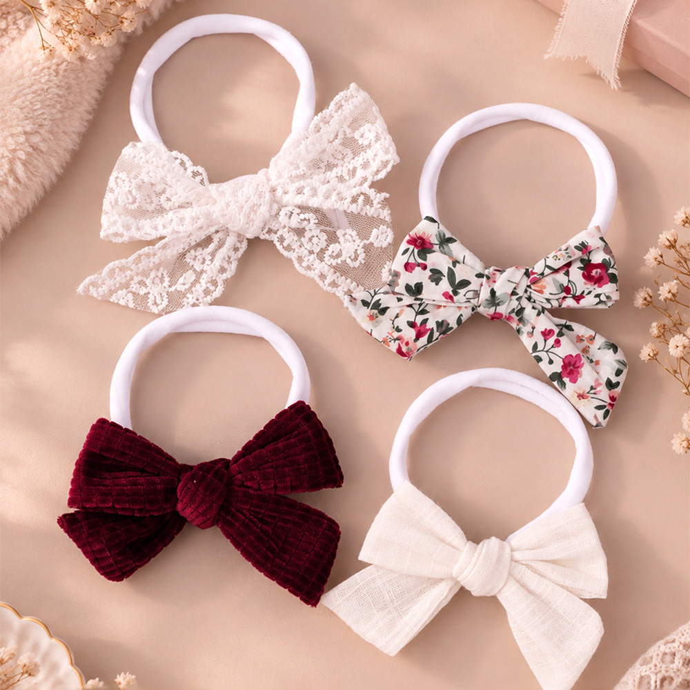 Baby Bow Headband Set Newborn  - Baby Gear review and price